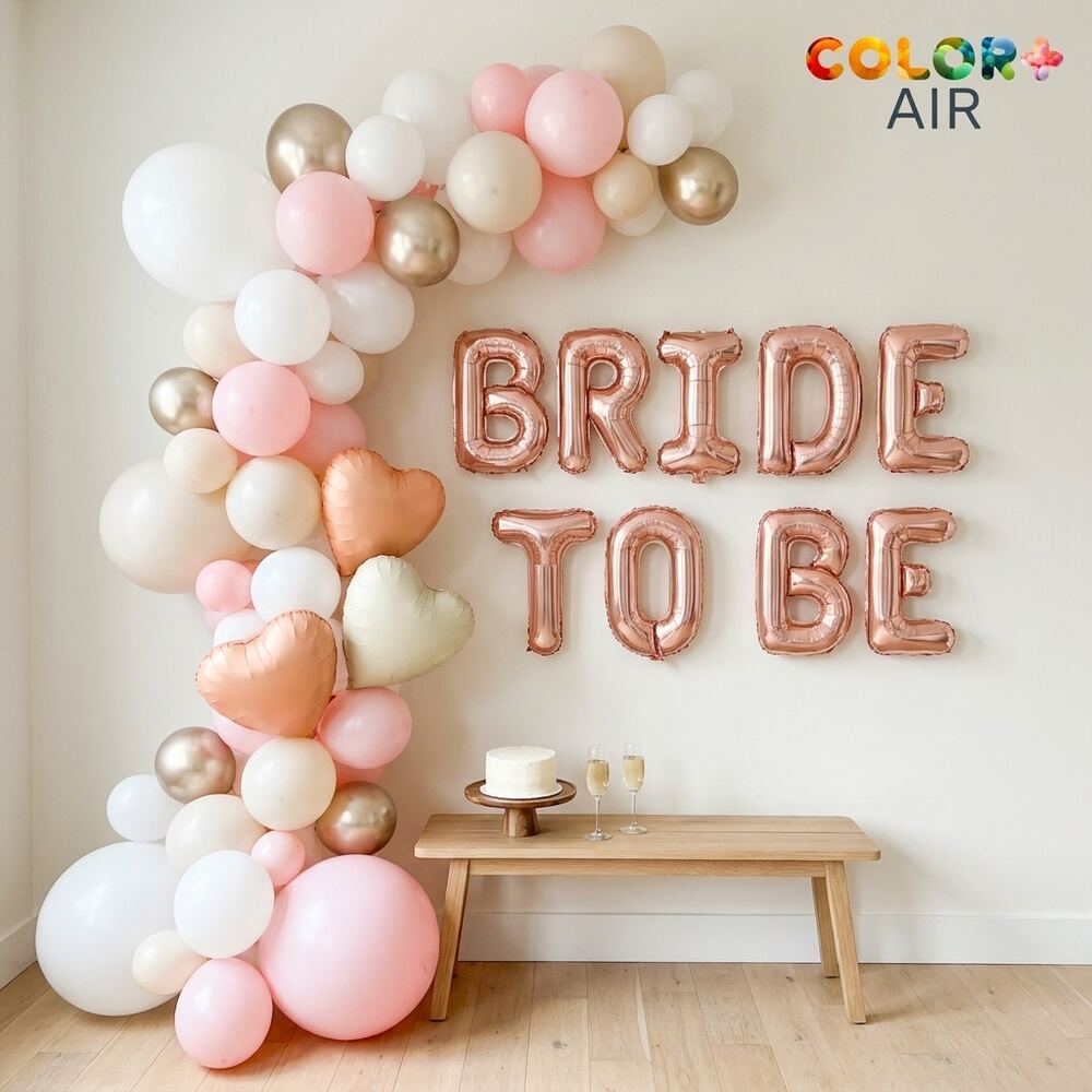 Bride To Be Balloon Set